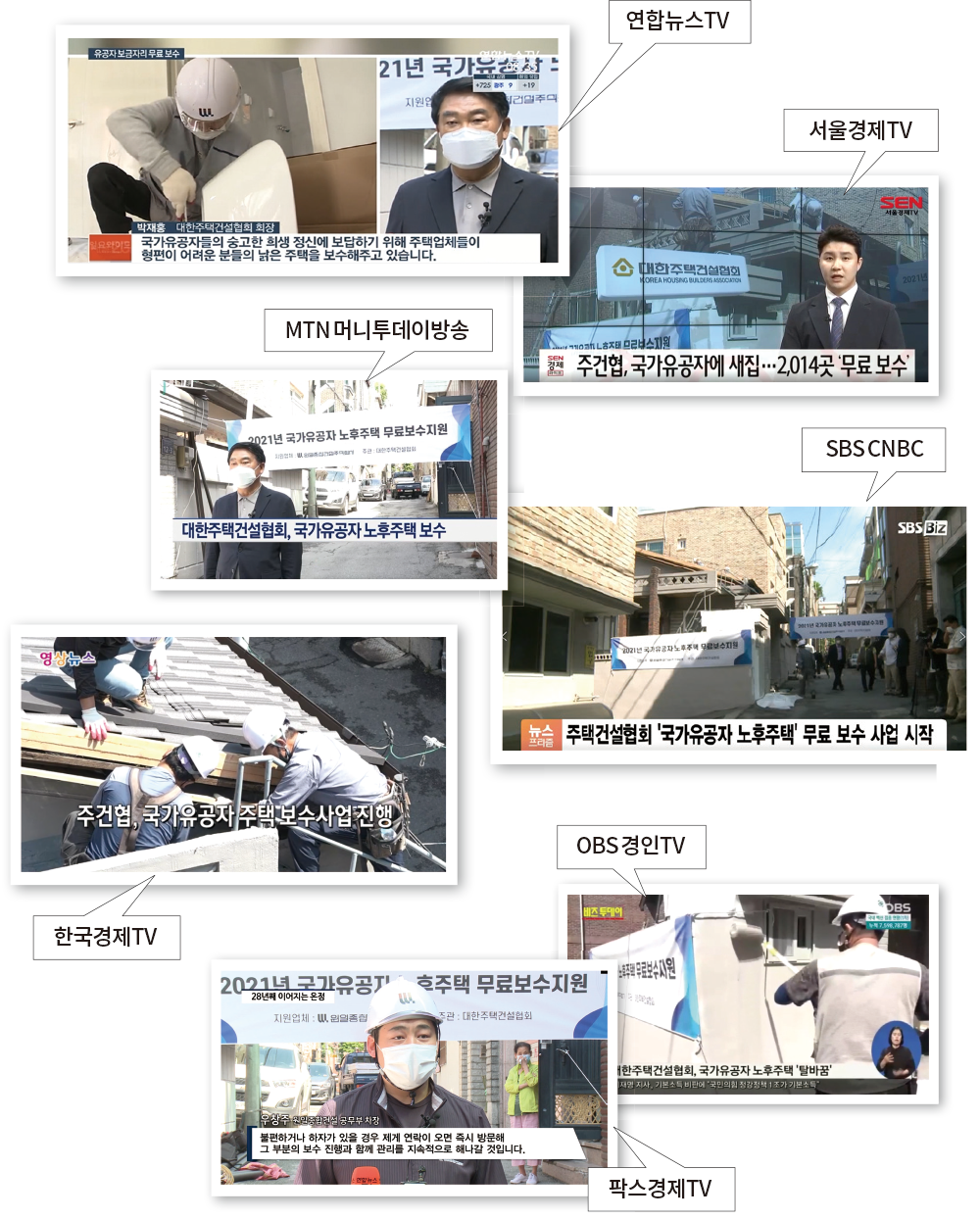 연합뉴스TV 서울경제TV MTN 머니투데이방송 SBS CNBC 한국경제TV OBS 경인TV 팍스경제TV